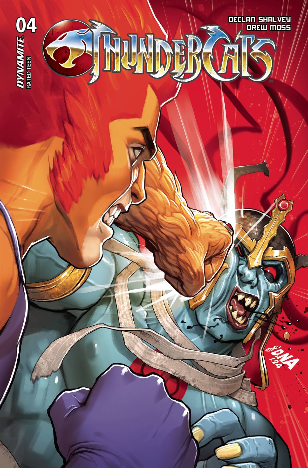 DYNAMITE Comic Books THUNDERCATS #4 CVR A NAKAYAMA 72513034116704011 MAR240164