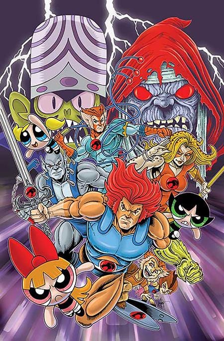 DYNAMITE Comic Books THUNDERCATS POWERPUFF GIRLS #1 CVR R INC 1:15 KEN HAESER VIRGIN FOC BONUS VAR 72513035569001181 0625DE772