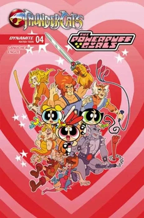 Dynamite Comic Books THUNDERCATS POWERPUFF GIRLS #4 CVR B 72513035569004021