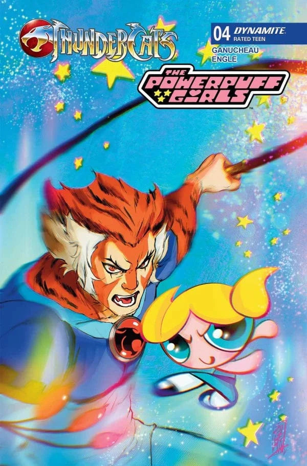 Dynamite Comic Books THUNDERCATS POWERPUFF GIRLS #4 CVR D 72513035569004041