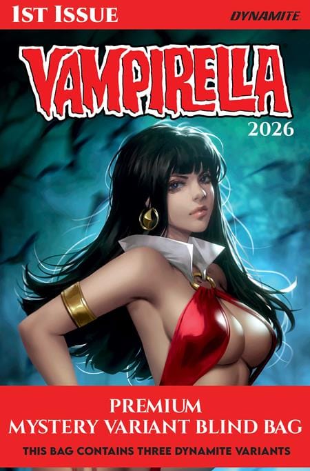 Dynamite Comic Books VAMPIRELLA (2026) #1 CVR G BLIND BAG VAR 72513036440101071 0226DE0781