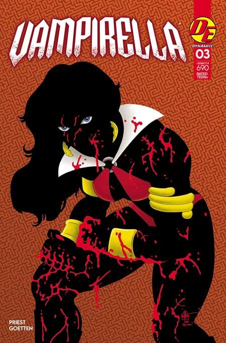 Dynamite Comic Books VAMPIRELLA (2026) #3 CVR N KEN HAESER ABSOLUTE HOMAGE VAR 72513036440103141 0426DE8416