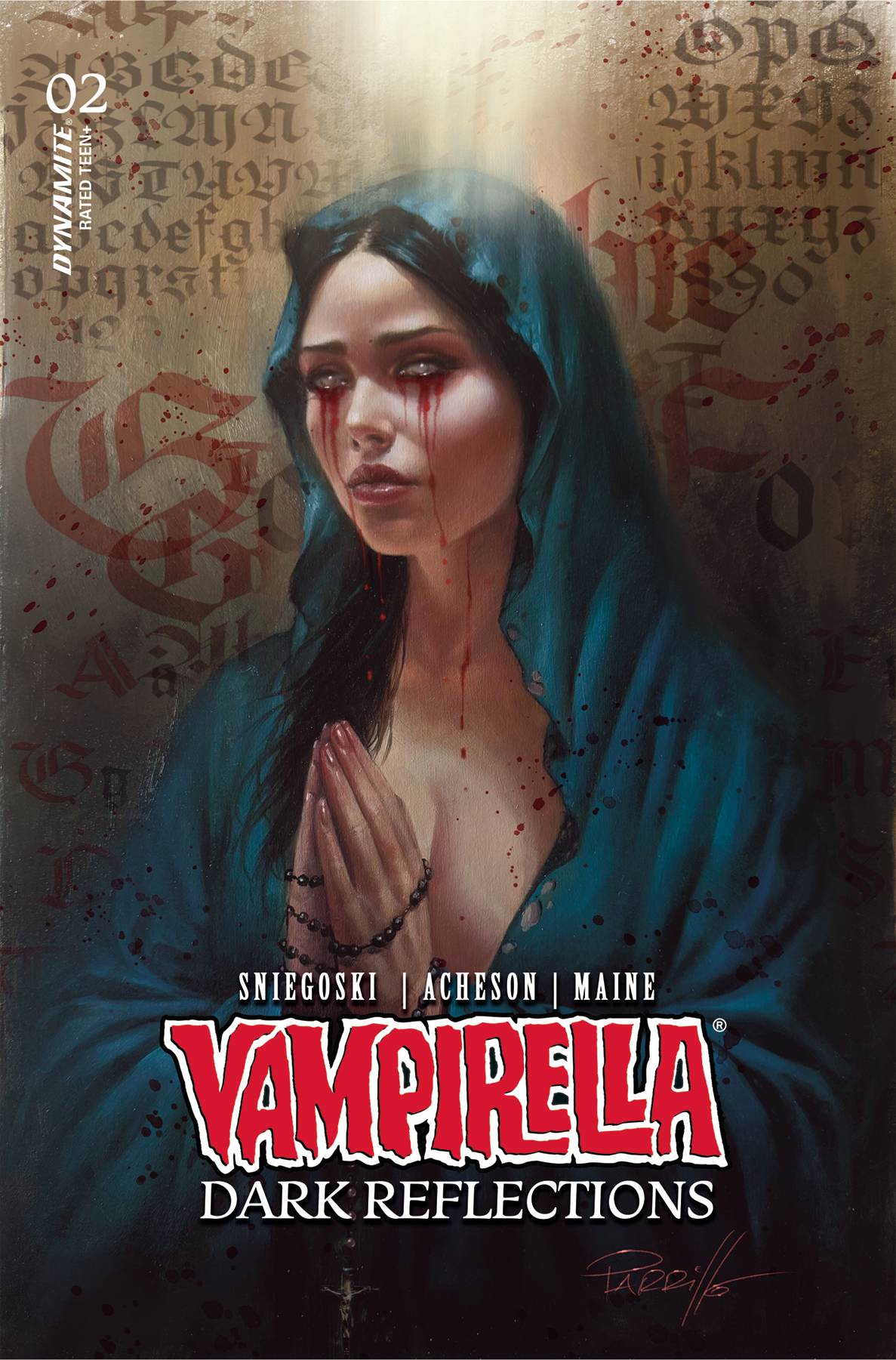 Dynamite Comic Books VAMPIRELLA DARK REFLECTIONS #2 CVR B PARILLO 72513034587502021 MAY240214