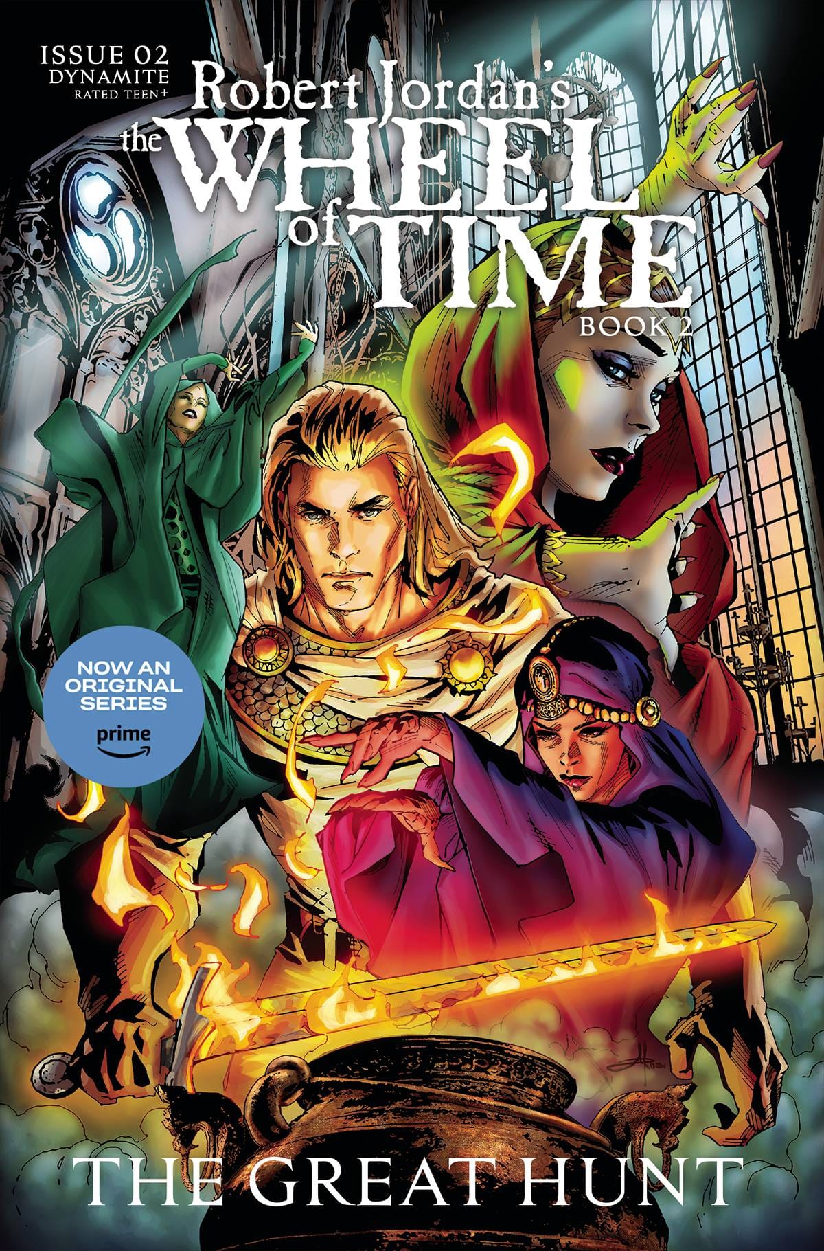 Dynamite Comic Books WHEEL OF TIME GREAT HUNT #2 CVR A RUBI 72513033602602011 OCT230297