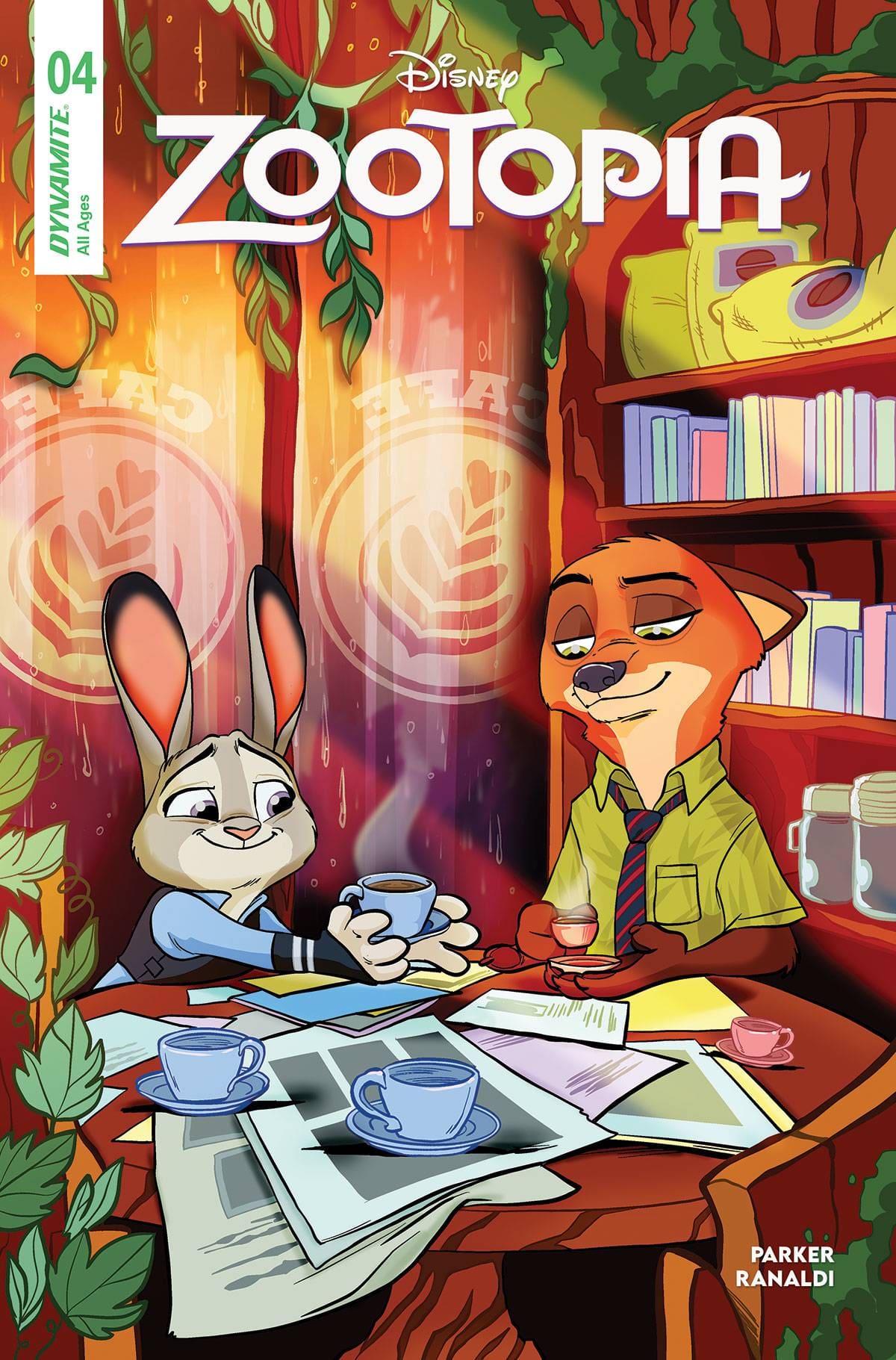 Dynamite Comic Books ZOOTOPIA #4 CVR A FORSTNER 72513035159304011 MAR250085