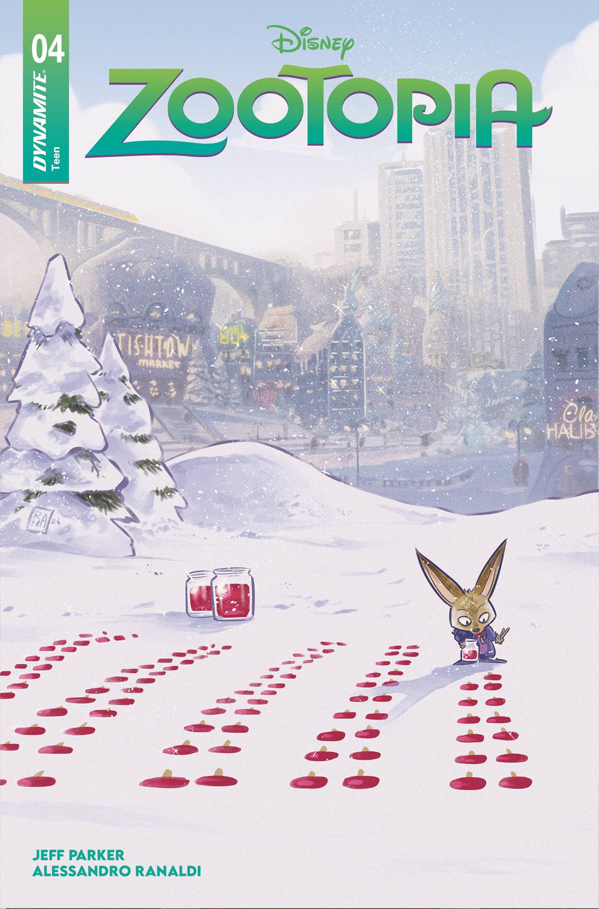 Dynamite Comic Books ZOOTOPIA #4 CVR B RANALDI 72513035159304021 MAR250086