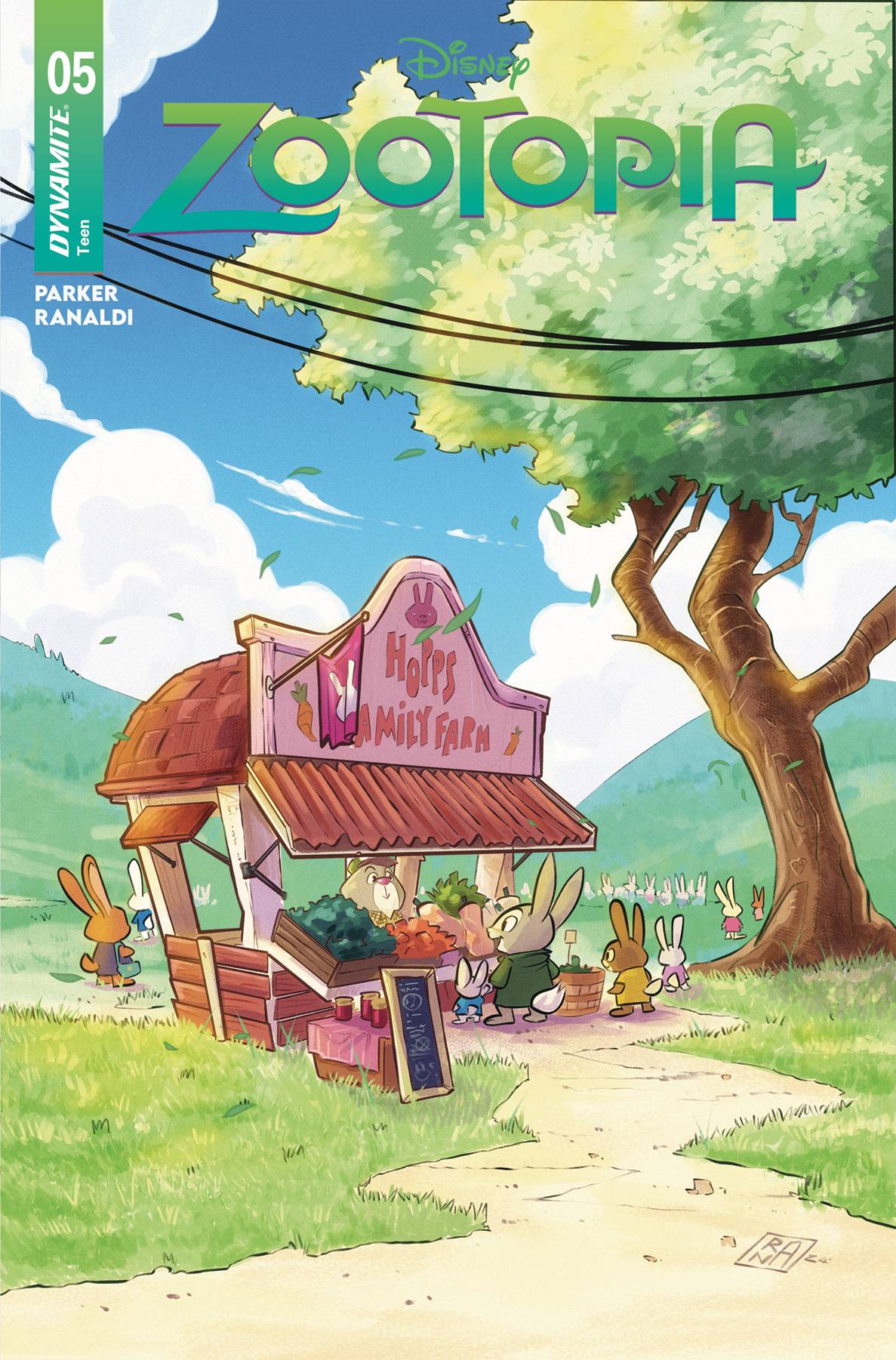 Dynamite Comic Books ZOOTOPIA #5 CVR B RANALDI 72513035159305021 APR250107