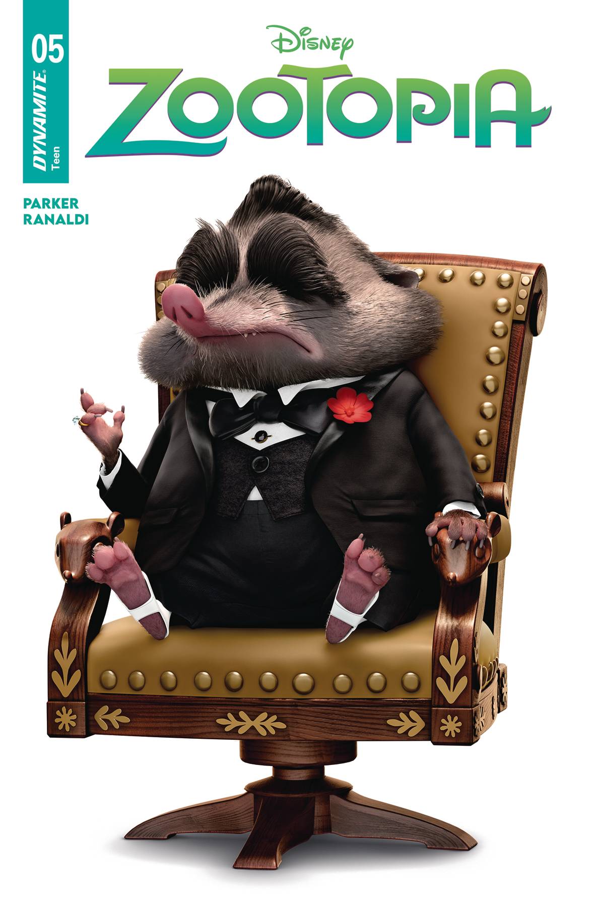 Dynamite Comic Books ZOOTOPIA #5 CVR E MOVIE CHARACTERS 72513035159305051 APR250110