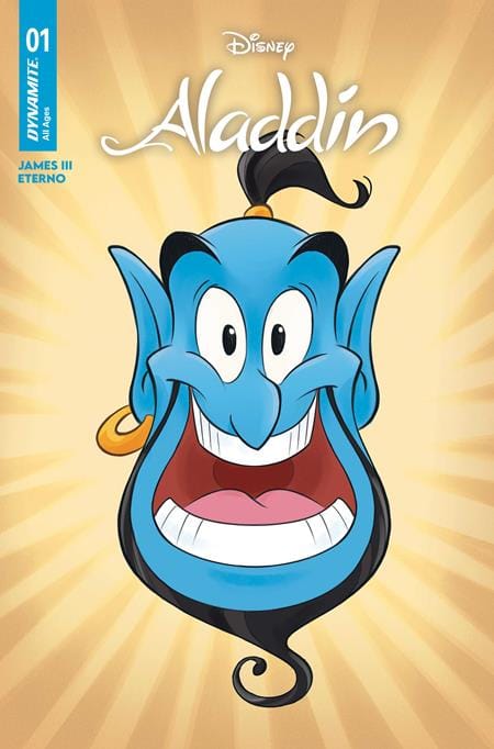 DYNAMITE Entertainment Comic Books ALADDIN #1 CVR D AGNESE ETERNO CARTOON HEAD VAR 72513036400501041 0326DE0552
