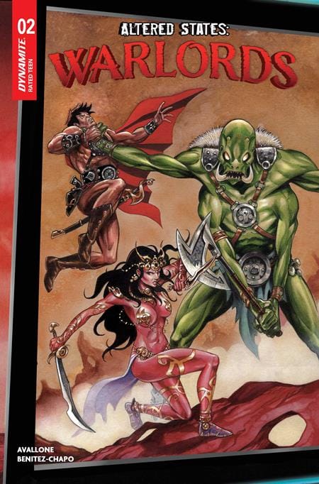 DYNAMITE Entertainment Comic Books ALTERED STATES WARLORDS #2 CVR B MIKE ROOTH VAR 72513036535402021 0526DE0667