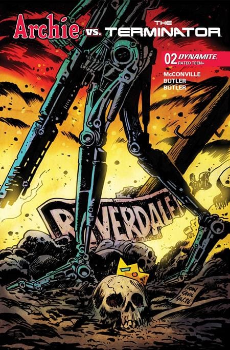 DYNAMITE Entertainment Comic Books ARCHIE VS THE TERMINATOR #2 CVR A FRANCESCO FRANCAVILLA (Release Date: 11/04/2026) 72513036769302011 0926DE0632
