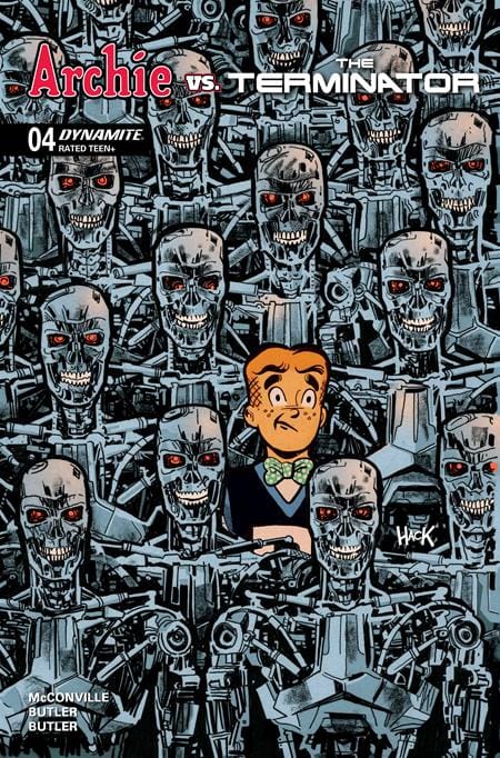 DYNAMITE Entertainment Comic Books ARCHIE VS THE TERMINATOR #4 CVR C ROBERT HACK VAR (Release Date: 01/20/2027) 72513036769304031 1126DE0579