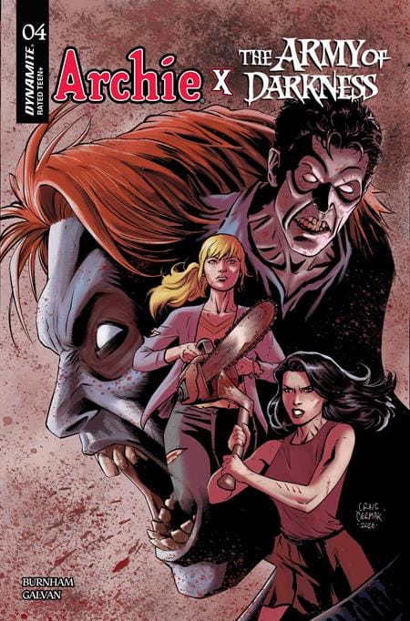 DYNAMITE Entertainment Comic Books ARCHIE X ARMY OF DARKNESS #4 CVR D CRAIG CERMAK VAR 72513036283404041 0326DE0565