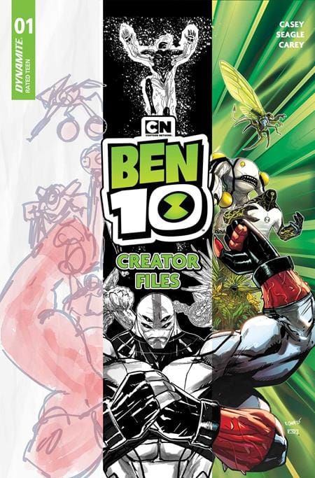 DYNAMITE Entertainment Comic Books BEN 10 #1 CREATOR FILES (ONE SHOT) CVR A ROBERT CAREY (Release Date: 10/07/2026) 72513036768601011 0826DE0711