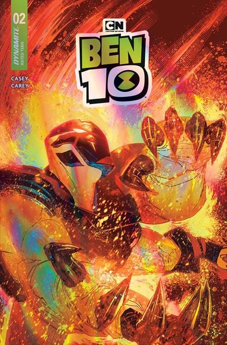 DYNAMITE Entertainment Comic Books BEN 10 #2 CVR N ROBERT CAREY FOIL VAR 72513036343502141 0426DE8148