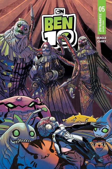 DYNAMITE Entertainment Comic Books BEN 10 #5 CVR A ROBERT CAREY (Release Date: 09/02/2026) 72513036343505011 0726DE0729