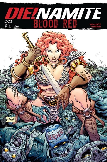 DYNAMITE Entertainment Comic Books DIE!NAMITE BLOOD RED #3 CVR D WILL ROBSON VAR 72513035985803041 1025DE0555