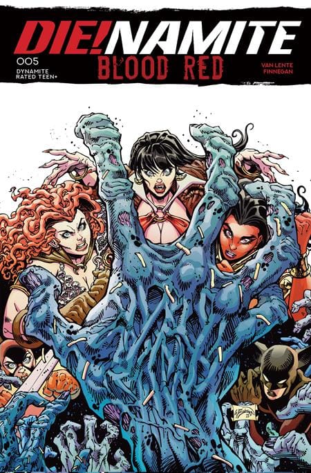 DYNAMITE Entertainment Comic Books DIENAMITE BLOOD RED #5 CVR D WILL ROBSON VAR 72513035985805041 1225DE0553