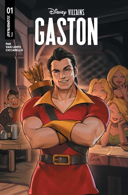 DYNAMITE Entertainment Comic Books DISNEY VILLAINS GASTON #1 CVR A LEIRIX LI 72513035801101011 0126DE0597