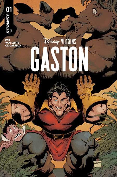 DYNAMITE Entertainment Comic Books DISNEY VILLAINS GASTON #1 CVR D WILL ROBSON VAR 72513035801101041 0126DE0600