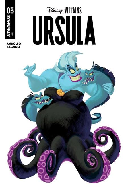 DYNAMITE Entertainment Comic Books DISNEY VILLAINS URSULA #5 CVR D ANIMATION ART VAR 72513036284105041 0426DE0645