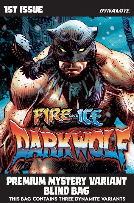 DYNAMITE Entertainment Comic Books FIRE AND ICE DARKWOLF #1 CVR G PREMIUM MYSTERY BLIND BAG VAR 72513036401201071 0526DE0743