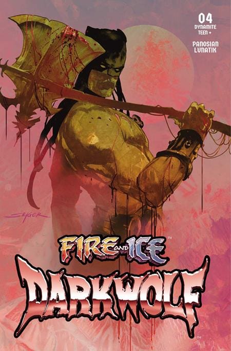 DYNAMITE Entertainment Comic Books FIRE AND ICE DARKWOLF #4 CVR D STUART SAYGER VAR (Release Date: 10/14/2026) 72513036401204041 0826DE0743