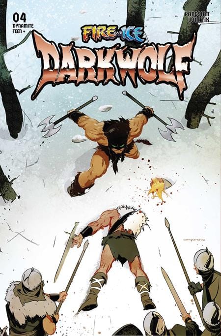 DYNAMITE Entertainment Comic Books FIRE AND ICE DARKWOLF #4 CVR E CARY NORD VAR (Release Date: 10/14/2026) 72513036401204051 0826DE0744