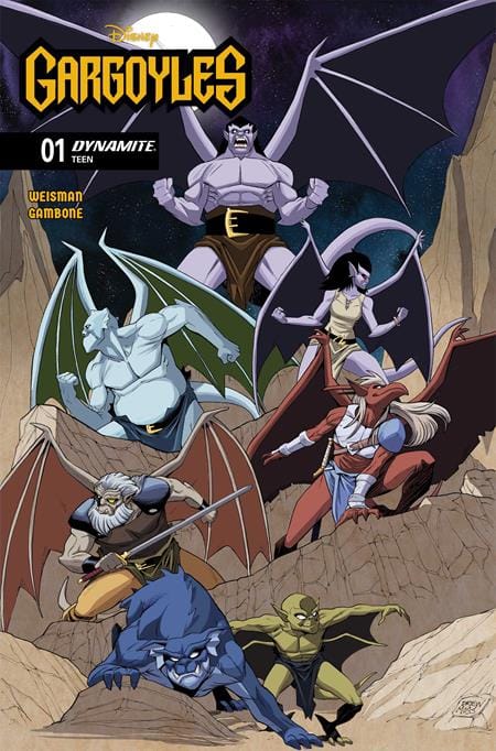 DYNAMITE Entertainment Comic Books GARGOYLES #1 (2026) CVR B DREW MOSS VAR (Release Date: 08/12/2026) 0626DE0720
