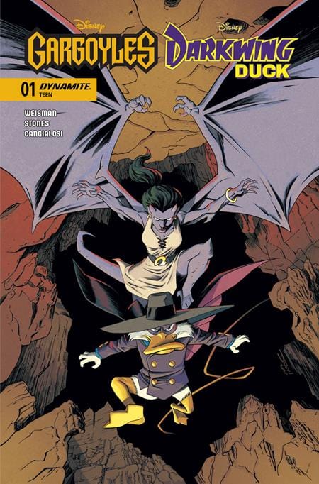 DYNAMITE Entertainment Comic Books GARGOYLES DARKWING DUCK #1 CVR C DECLAN SHALVEY VAR 72513036250601031 1125DE0527