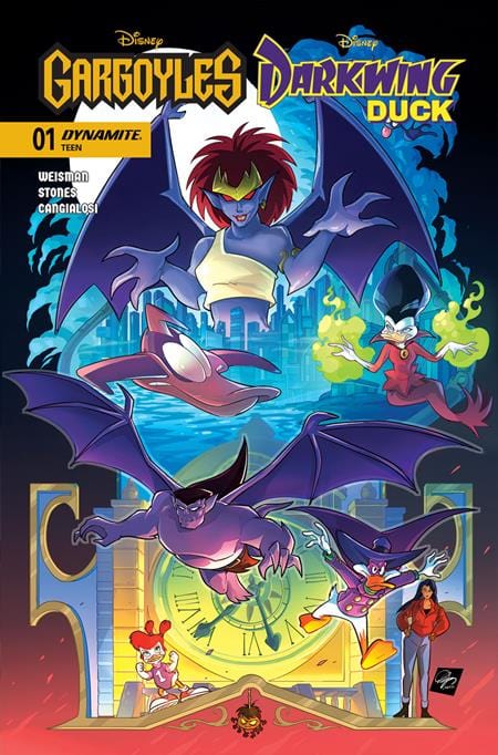 DYNAMITE Entertainment Comic Books GARGOYLES DARKWING DUCK #1 CVR D CIRO CANGIALOSI VAR 72513036250601041 1125DE0528