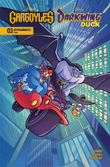 DYNAMITE Entertainment Comic Books GARGOYLES DARKWING DUCK #3 CVR A TAD STONES 72513036250603011 0126DE0623