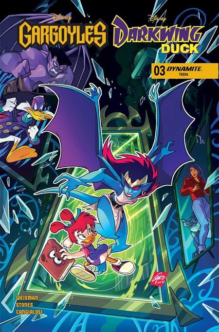 DYNAMITE Entertainment Comic Books GARGOYLES DARKWING DUCK #3 CVR D CIRO CANGIALOSI VAR 72513036250603041 0126DE0626
