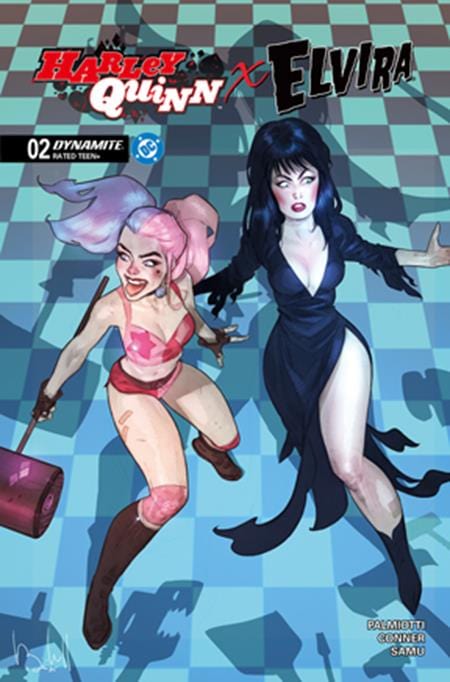 DYNAMITE Entertainment Comic Books HARLEY QUINN X ELVIRA #2 CVR D BEN CALDWELL VAR 72513035710602041 0925DE0569