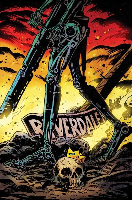 DYNAMITE Entertainment Comic Books > Incentives ARCHIE VS THE TERMINATOR #2 CVR J INC 1:20 FRANCESCO FRANCAVILLA VIRGIN VAR (Release Date: 11/04/2026) 72513036769302101 0926DE0641