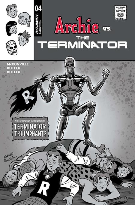 DYNAMITE Entertainment Comic Books > Incentives ARCHIE VS THE TERMINATOR #4 CVR G INC 1:10 BILL GALVAN PENCILS VAR (Release Date: 01/20/2027) 72513036769304071 1126DE0583