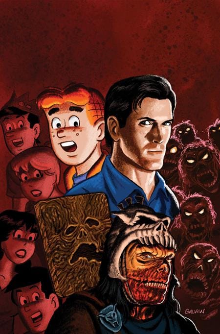 DYNAMITE Entertainment Comic Books > Incentives ARCHIE X ARMY OF DARKNESS #5 CVR J INC 1:20 BILL GALVAN VIRGIN VAR 72513036283405101 0426DE0602