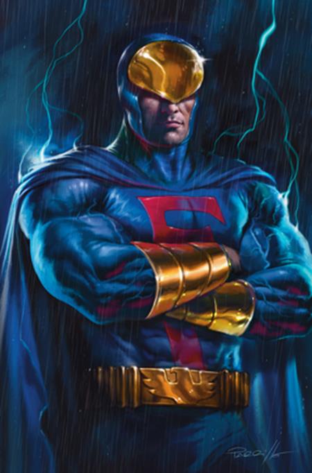 DYNAMITE Entertainment Comic Books > Incentives BLUE FALCON & DYNOMUTT #3 CVR I INC 1:15 LUCIO PARRILLO VIRGIN VAR 72513035910003091 0925DE0531