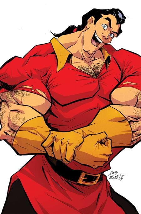DYNAMITE Entertainment Comic Books > Incentives DISNEY VILLAINS GASTON #5 CVR E INC 1:10 DAVID COUSENS VIRGIN VAR 72513035801105051 0526DE0732