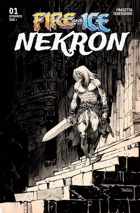DYNAMITE Entertainment Comic Books > Incentives FIRE AND ICE NEKRON #1 (ONE SHOT) CVR F INC 1:10 DAN PANOSIAN LINE ART VAR 72513035987201061 1025DE0573