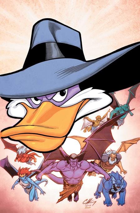 DYNAMITE Entertainment Comic Books > Incentives GARGOYLES DARKWING DUCK #2 CVR F INC 1:15 CLAYTON HENRY VIRGIN VAR 72513036250602061 1225DE0604
