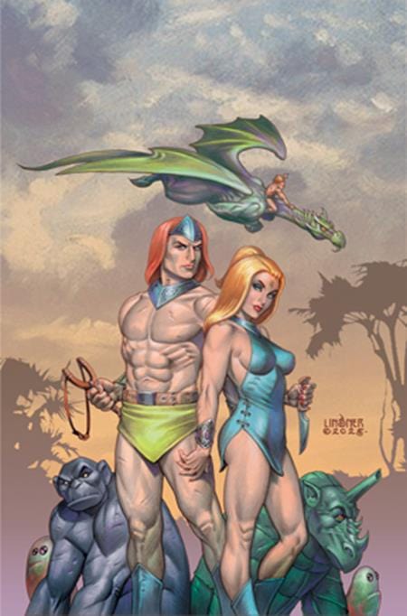 DYNAMITE Entertainment Comic Books > Incentives HERCULOIDS #10 CVR G INC 1:15 JOSEPH MICHAEL LINSNER VIRGIN VAR 72513035274310071 0925DE0591
