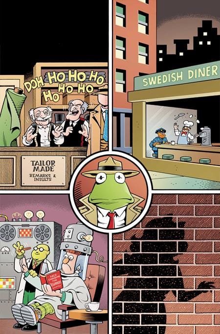 DYNAMITE Entertainment Comic Books > Incentives MUPPETS NOIR #2 CVR G INC 1:25 ROGER LANGRIDGE VIRGIN VAR 72513036286502071 0126DE0653
