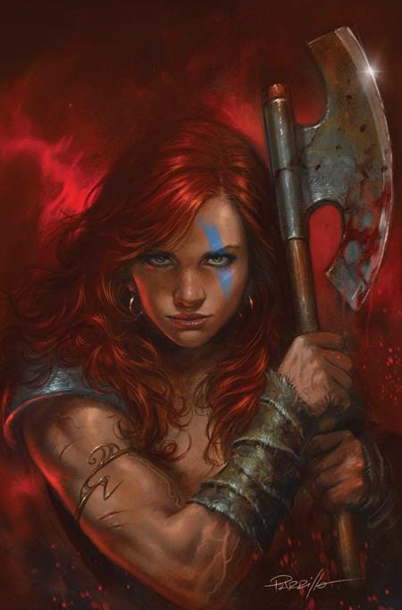 DYNAMITE Entertainment Comic Books > Incentives RED SONJA SHE DEVIL WITH A SWORD #2 CVR K INC 1:15 LUCIO PARRILLO VIRGIN VAR 72513036484502111 0426DE0686