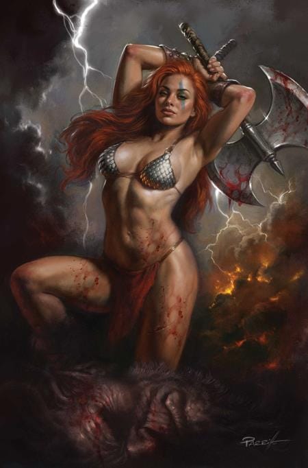 DYNAMITE Entertainment Comic Books > Incentives RED SONJA SHE DEVIL WITH A SWORD #4 CVR J INC 1:15 LUCIO PARRILLO VIRGIN VAR (Release Date: 08/05/2026) 72513036484504101 0626DE0753