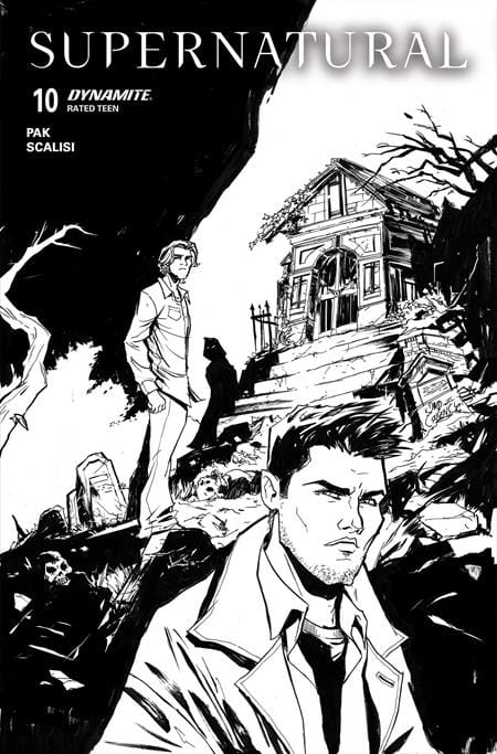DYNAMITE Entertainment Comic Books > Incentives SUPERNATURAL #10 CVR G INC 1:10 DAVID COUSENS LINE ART VAR (Release Date: 08/26/2026) 72513035988910071 0626DE0763