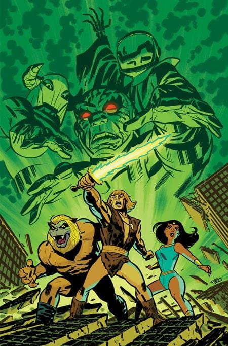 DYNAMITE Entertainment Comic Books > Incentives THUNDARR THE BARBARIAN #4 CVR K INC 1:30 MICHAEL CHO VIRGIN VAR 72513036251304111 0226DE0726
