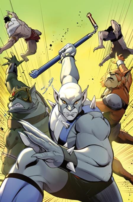 DYNAMITE Entertainment Comic Books > Incentives THUNDERCATS PANTHRO #1 CVR H INC 1:10 ROBERT QUINN VIRGIN VAR 72513036050201081 0925DE0691