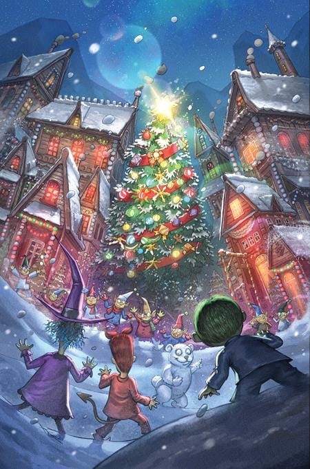 DYNAMITE Entertainment Comic Books > Incentives TIM BURTONS THE NIGHTMARE BEFORE CHRISTMAS THE SHIVER OF CHRISTMAS TOWN #2 CVR G INC 1:10 ALAN QUAH VIRGIN VAR 72513036048902071 1225DE0731