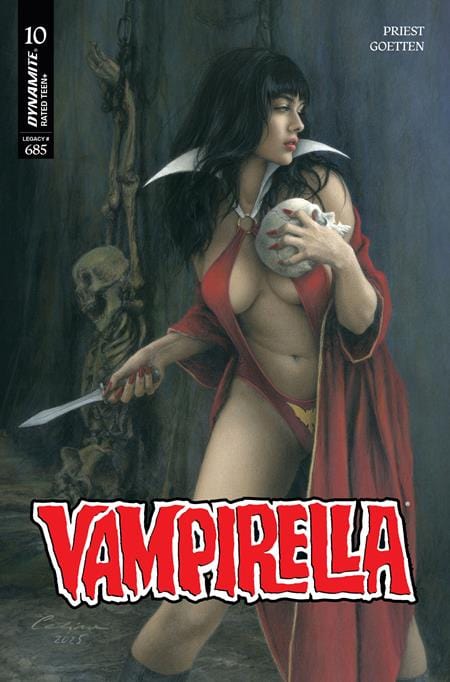 DYNAMITE Entertainment Comic Books > Incentives VAMPIRELLA #10 CVR F INC 1:10 CELINA ORIGINAL VAR 72513035358010061 1025DE0696